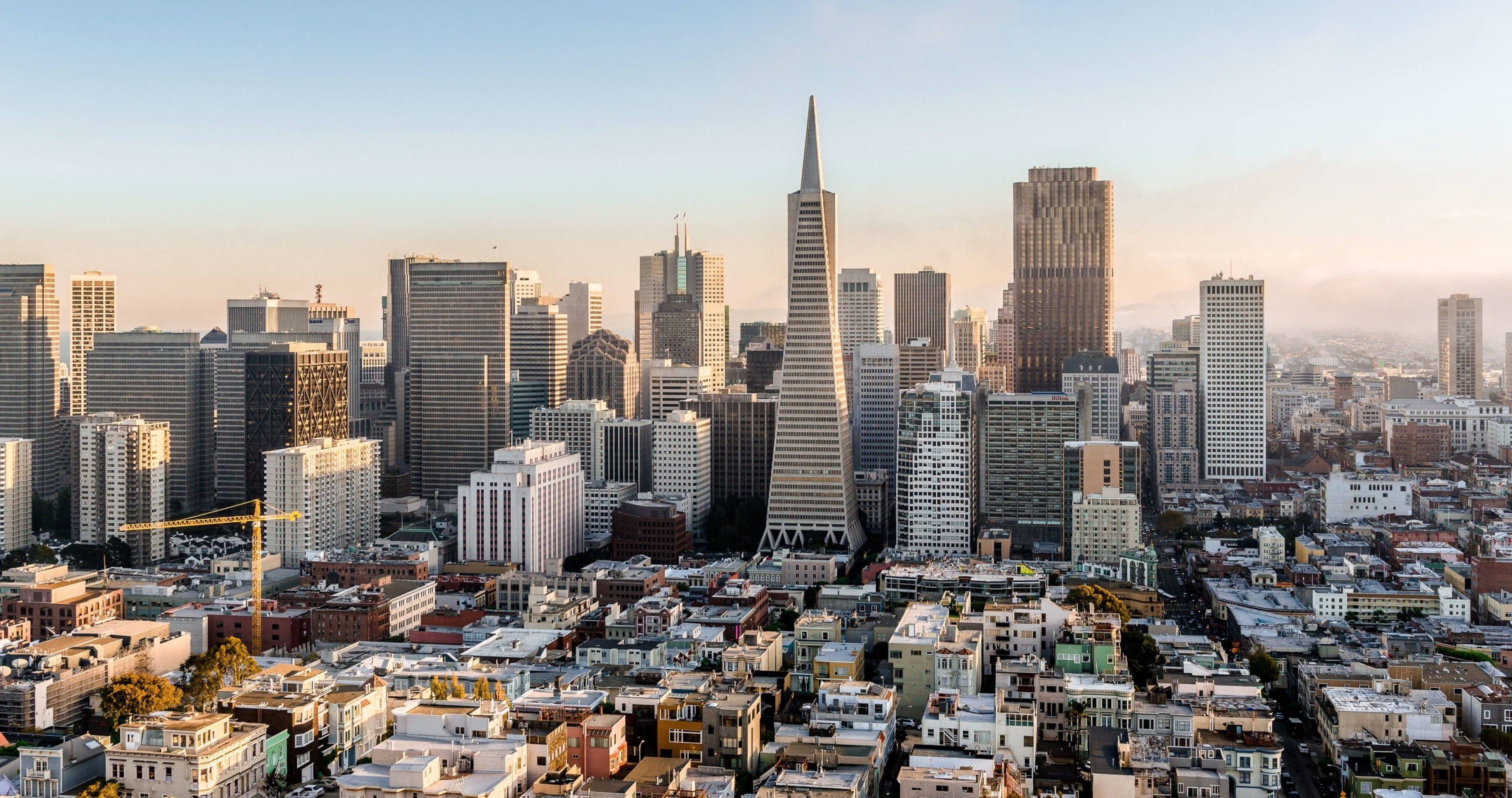 Daytime City View San Francisco 4K Wallpaper