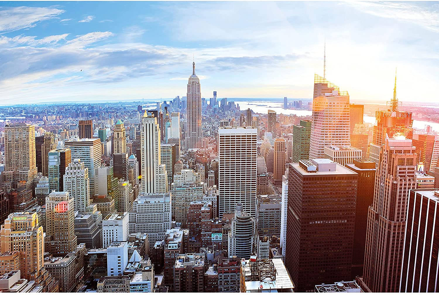 Daytime Skyline New York Computer Wallpaper