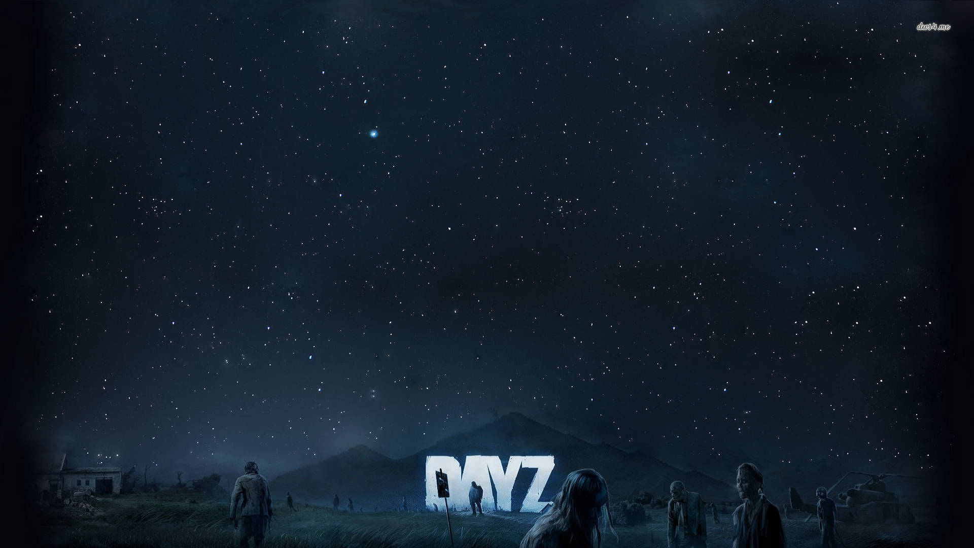 DayZ Starry Night Sky Wallpaper