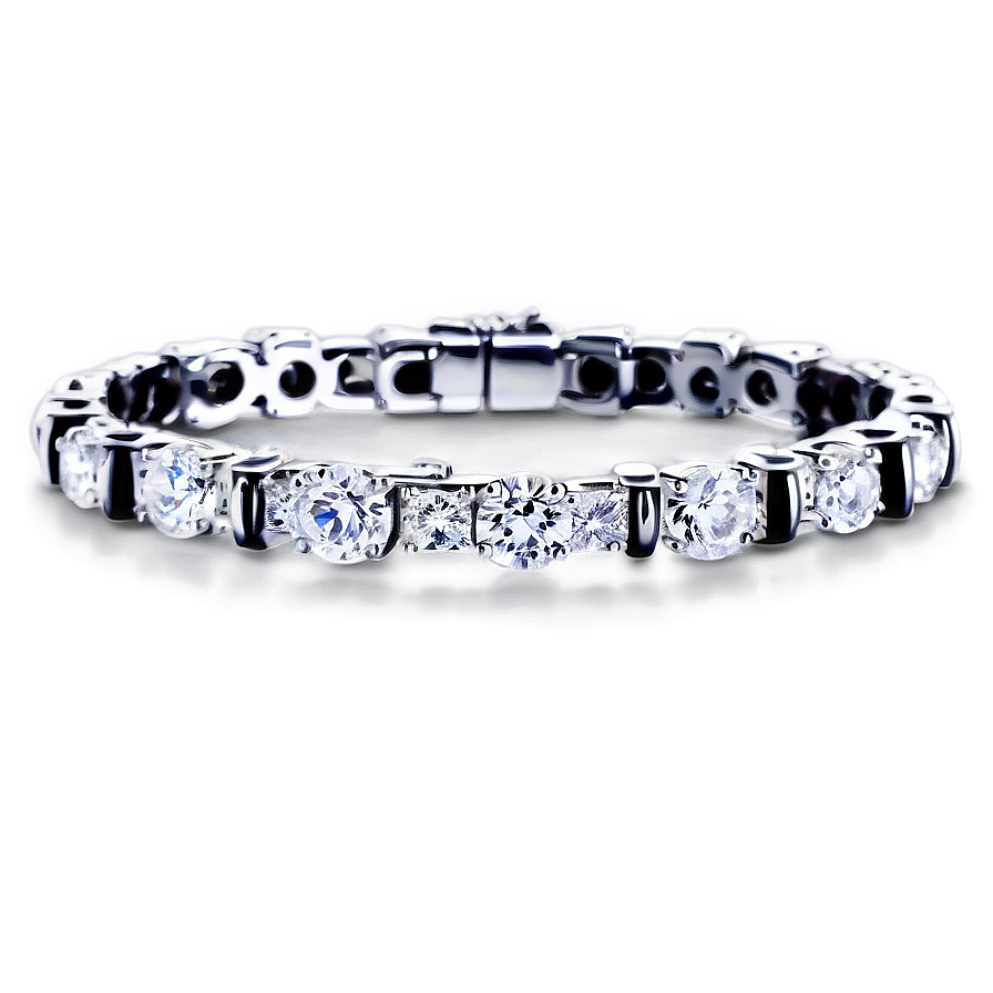 Dazzling Diamond Bracelet Png Vqf PNG