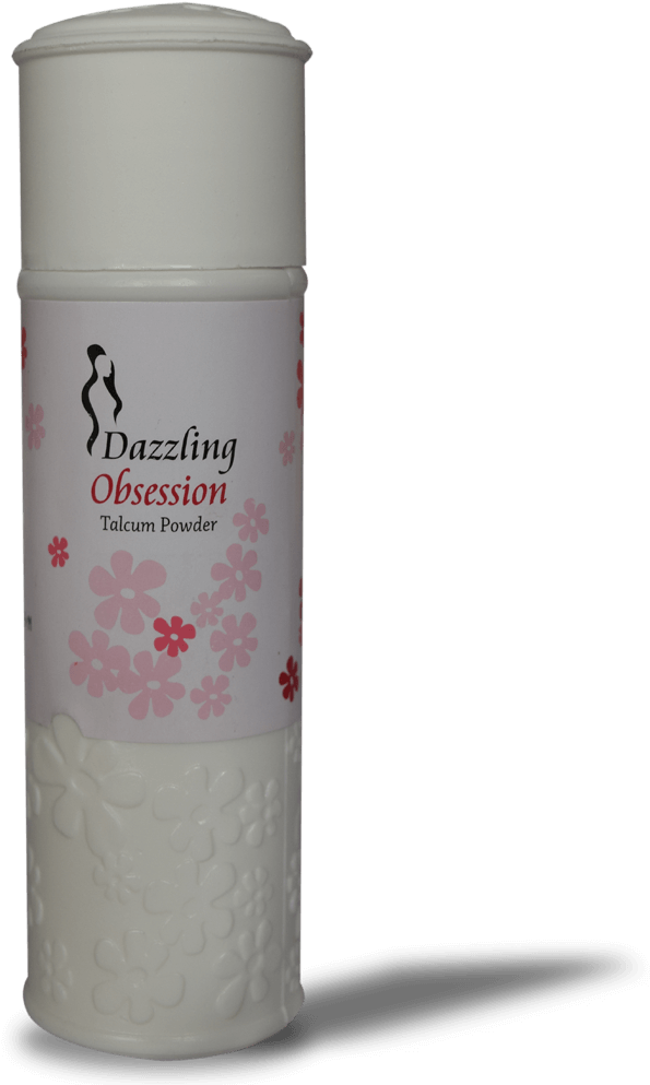 Dazzling Obsession Talcum Powder Container PNG