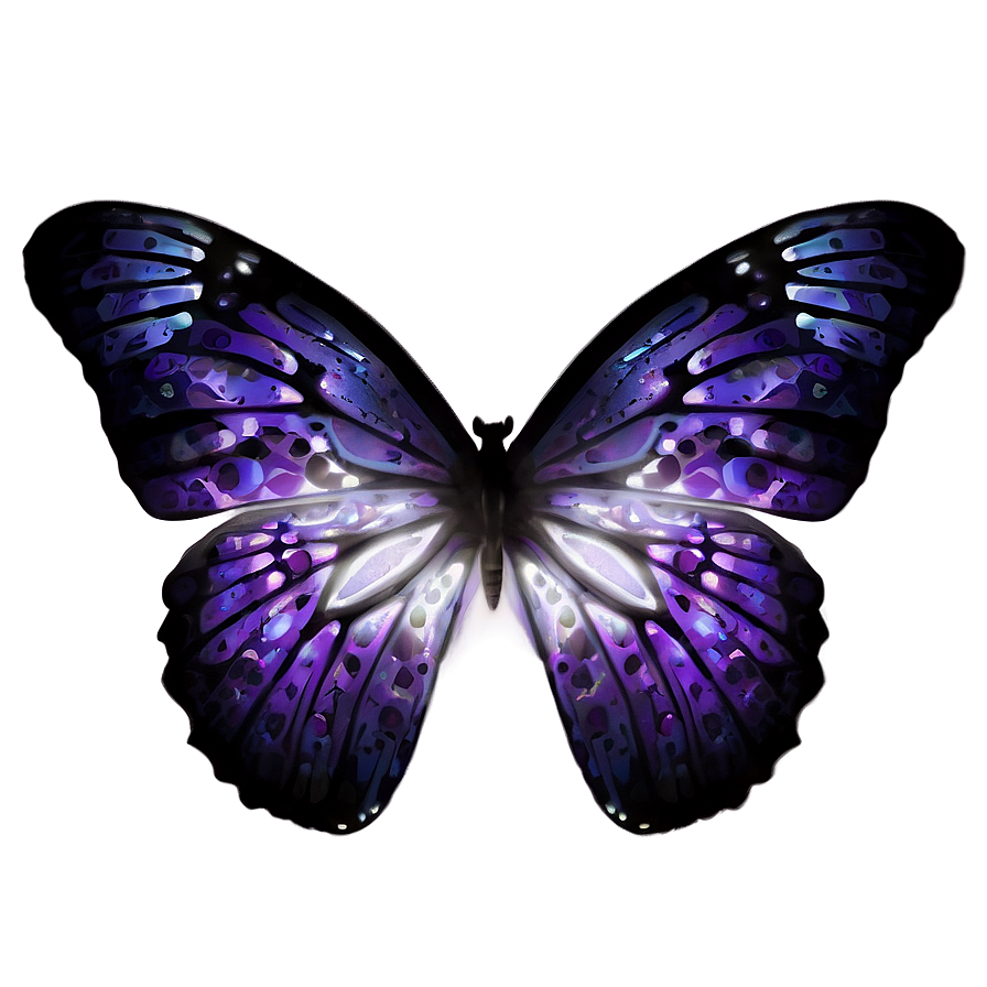 Dazzling Purple Butterfly Png 05232024 PNG