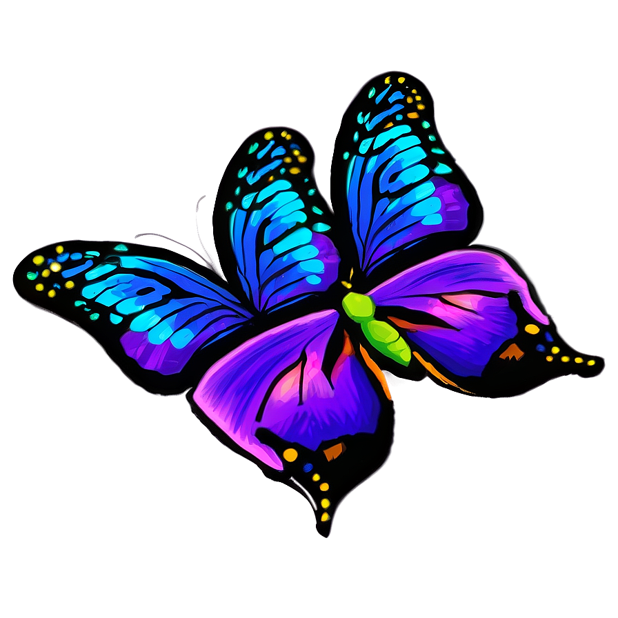 Download Dazzling Purple Butterfly Png Wxe