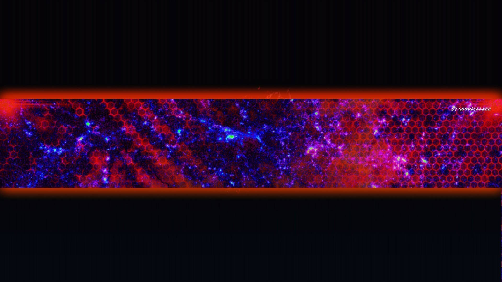Dazzling Red And Blue Youtube Banner Picture