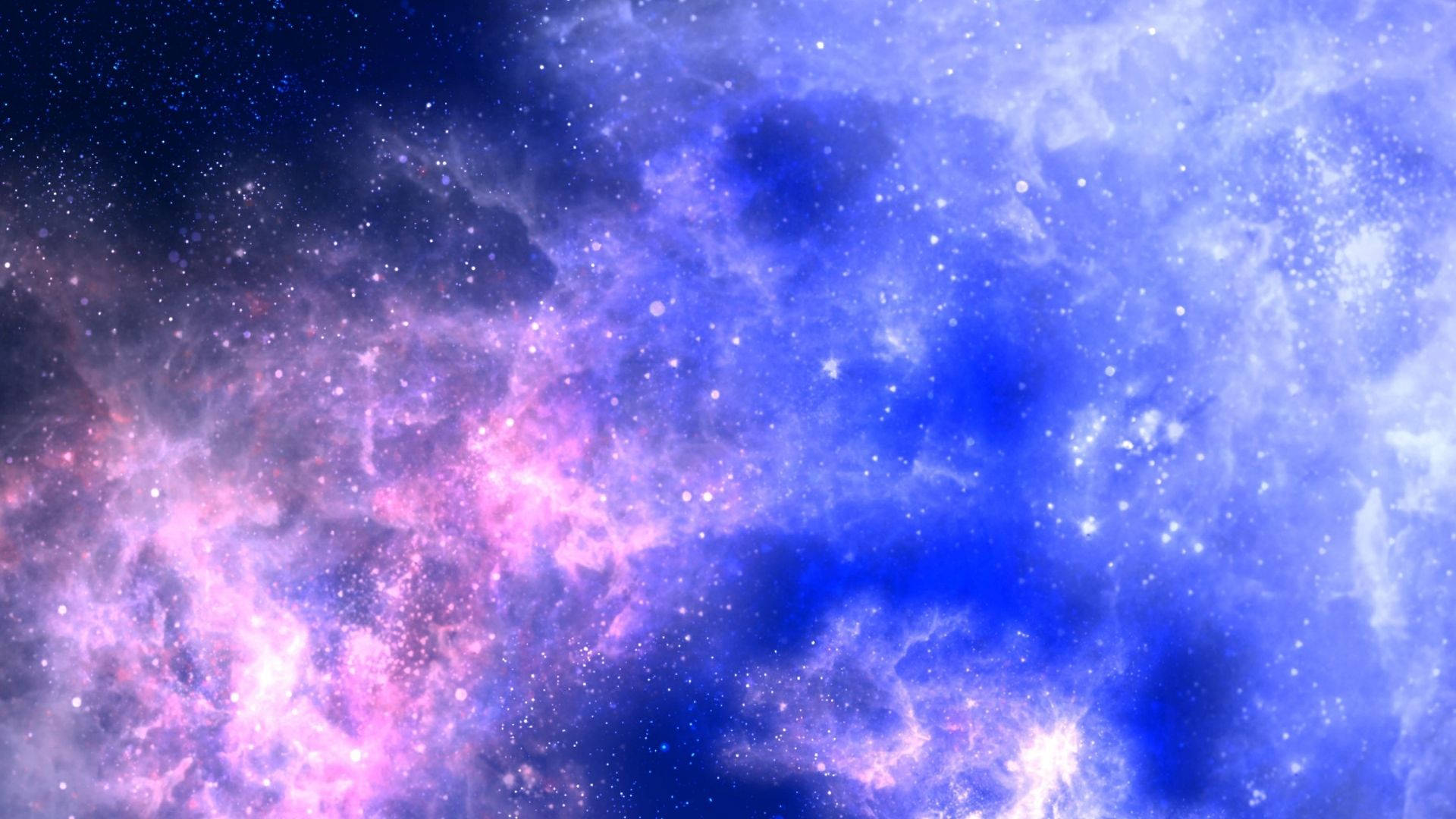 Dazzling Stars In Galaxy Background