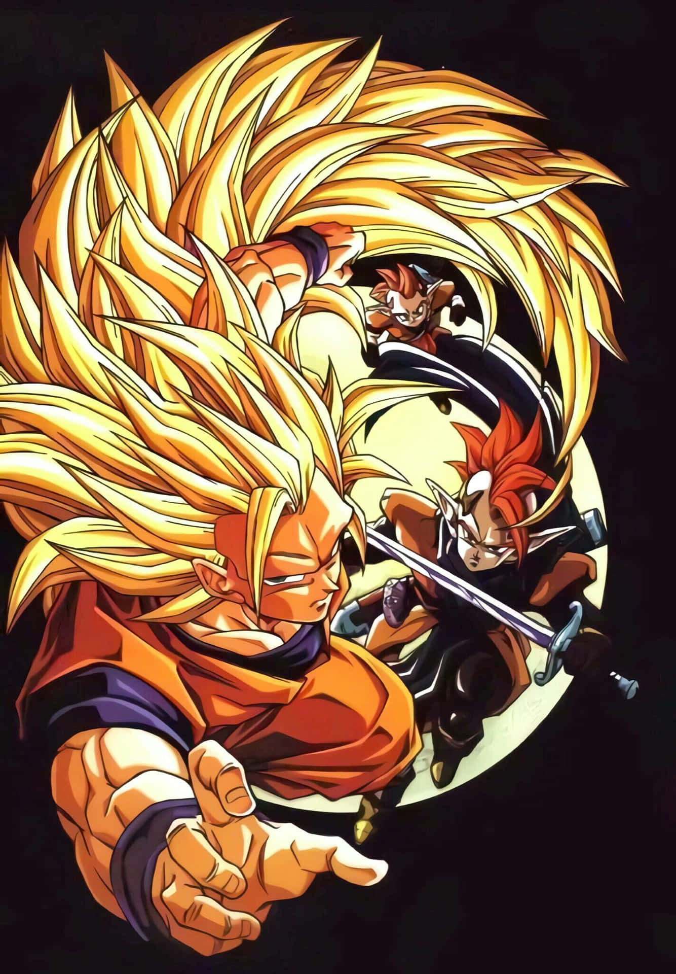 Celebrate the adventures of Goku and his friends with the amazing DBZ movies Wallpaper