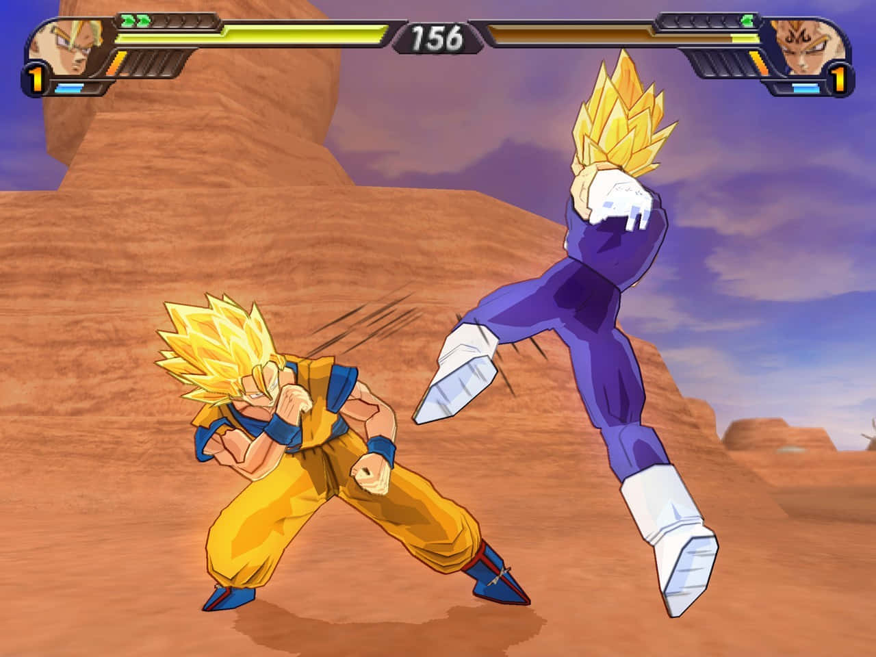 Experience an Unforgettable Adventure with DBZ Video Games Wallpaper