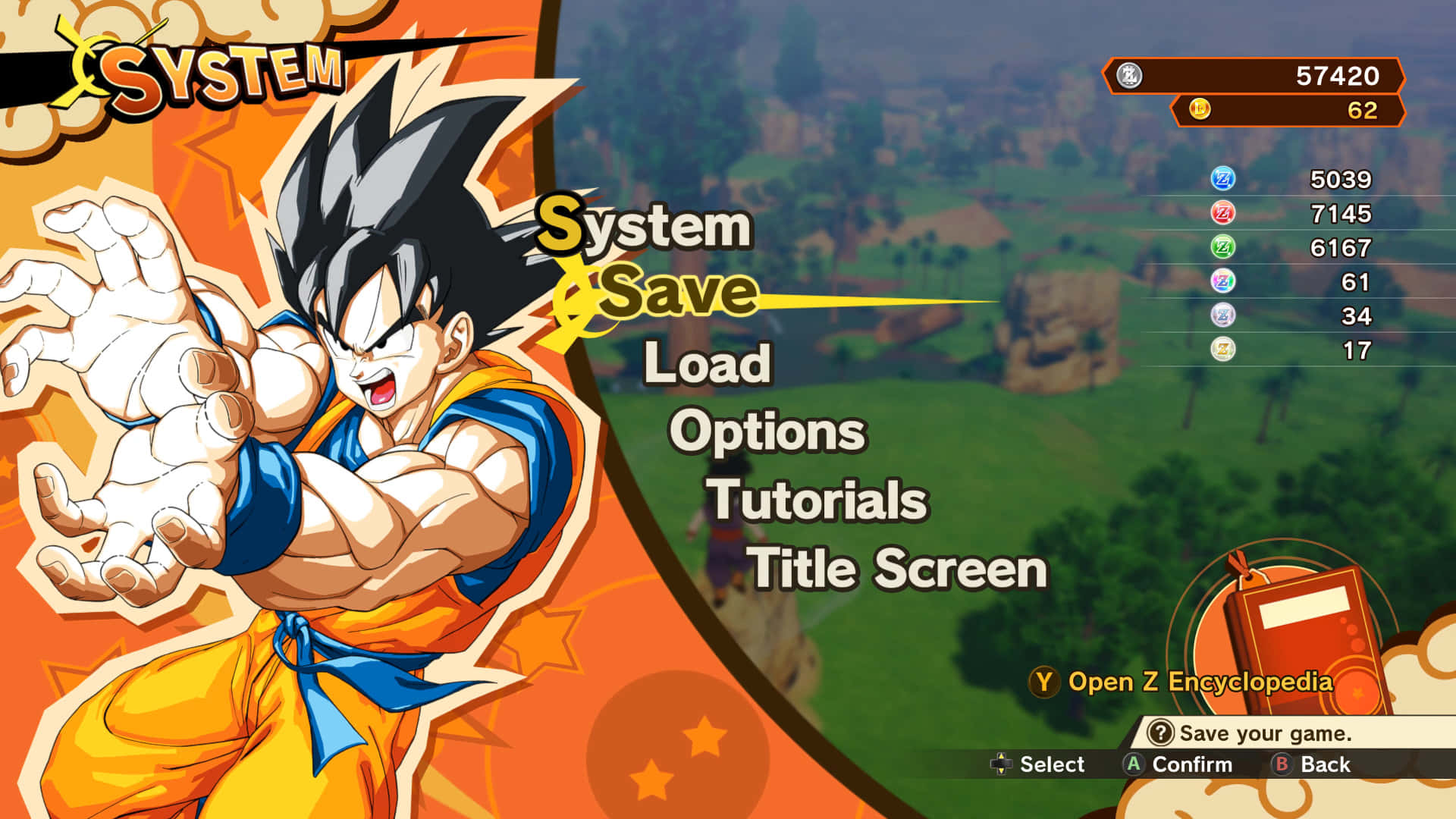 Explore the Epic World of Dbz Video Games Wallpaper