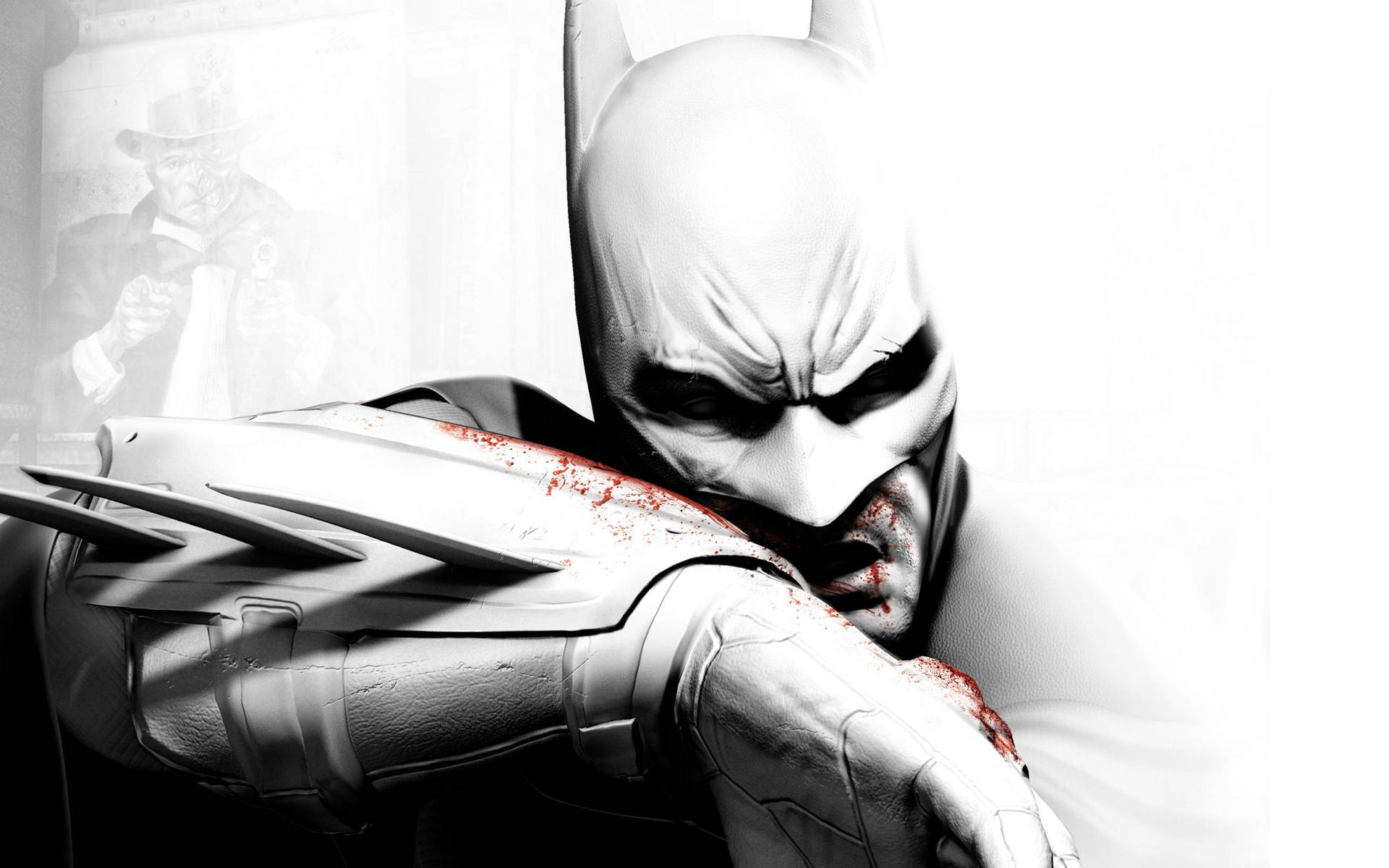 Dc Arkham City Batman Superhero Game Background