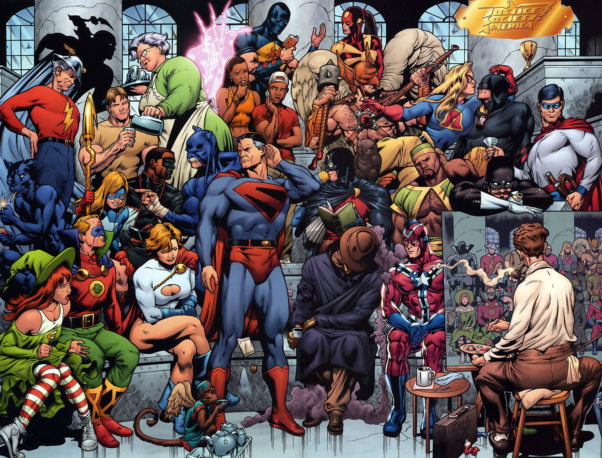 Dc Comic Book Wallpaper