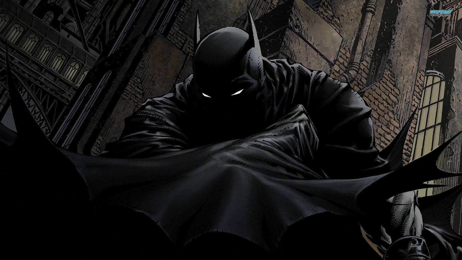 Dc Comics Batman Black Cloak Wallpaper