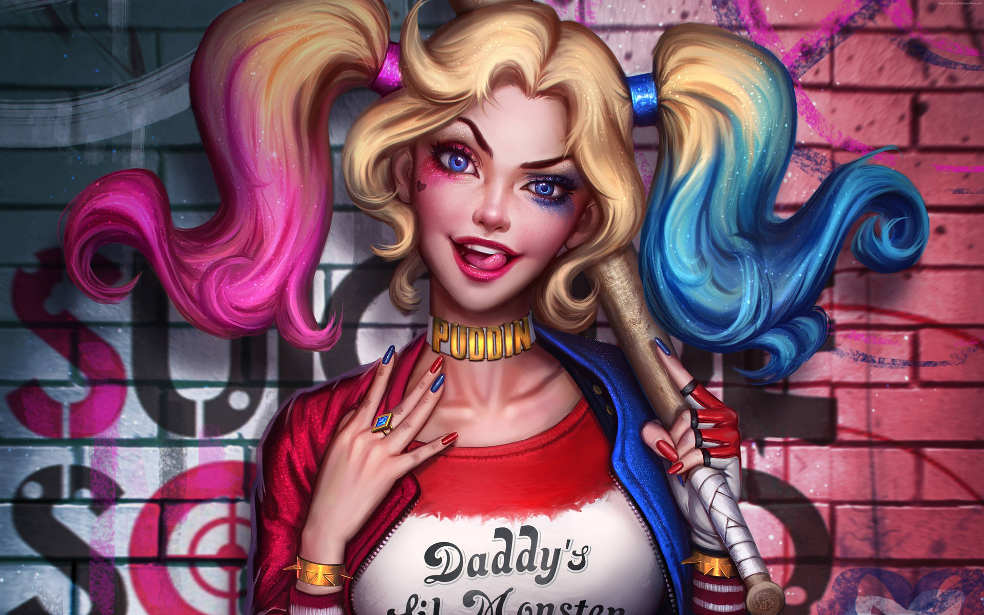 DC Comics Harley Quinn Art Wallpaper