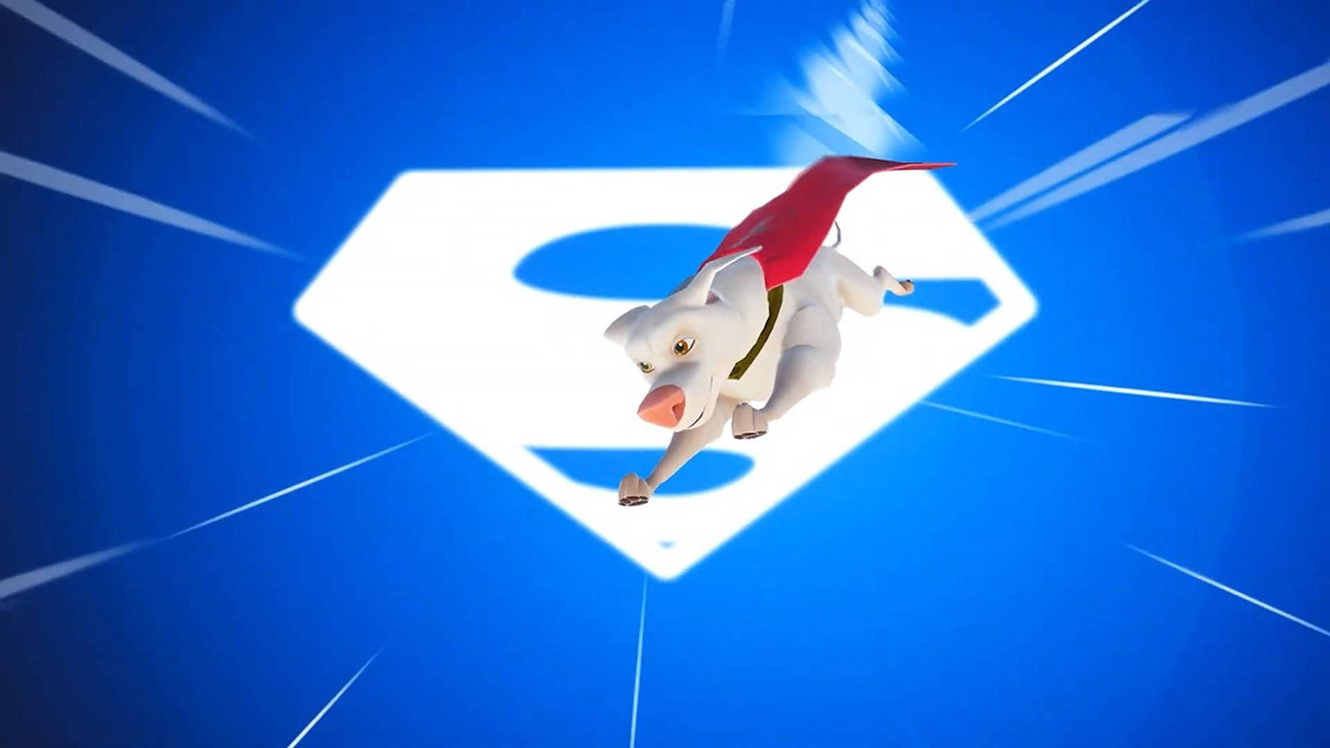 Logo Der Dc League Of Super Pets Wallpaper