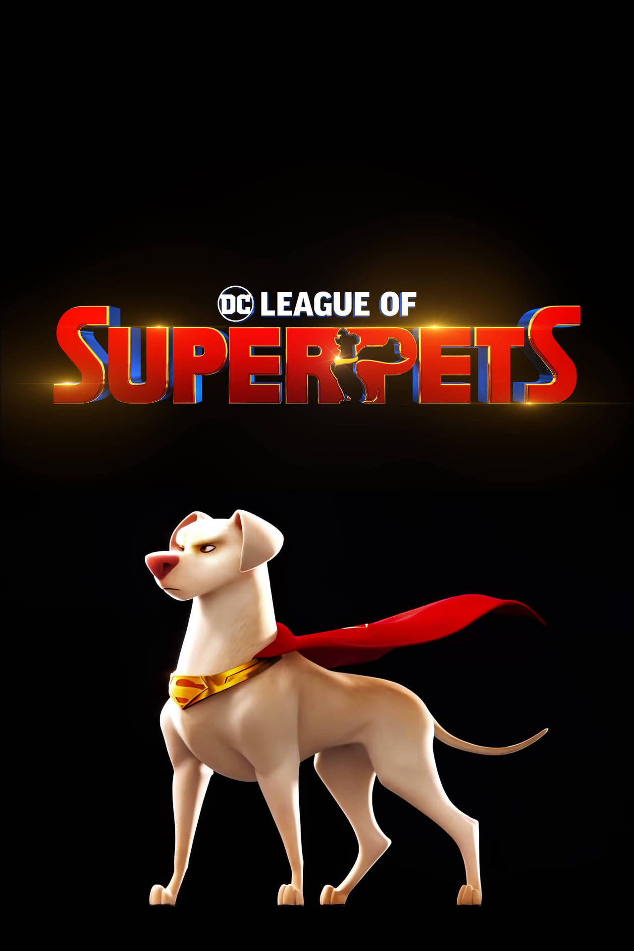 Dcleague Of Super Pets: Postura Poderosa Fondo de pantalla