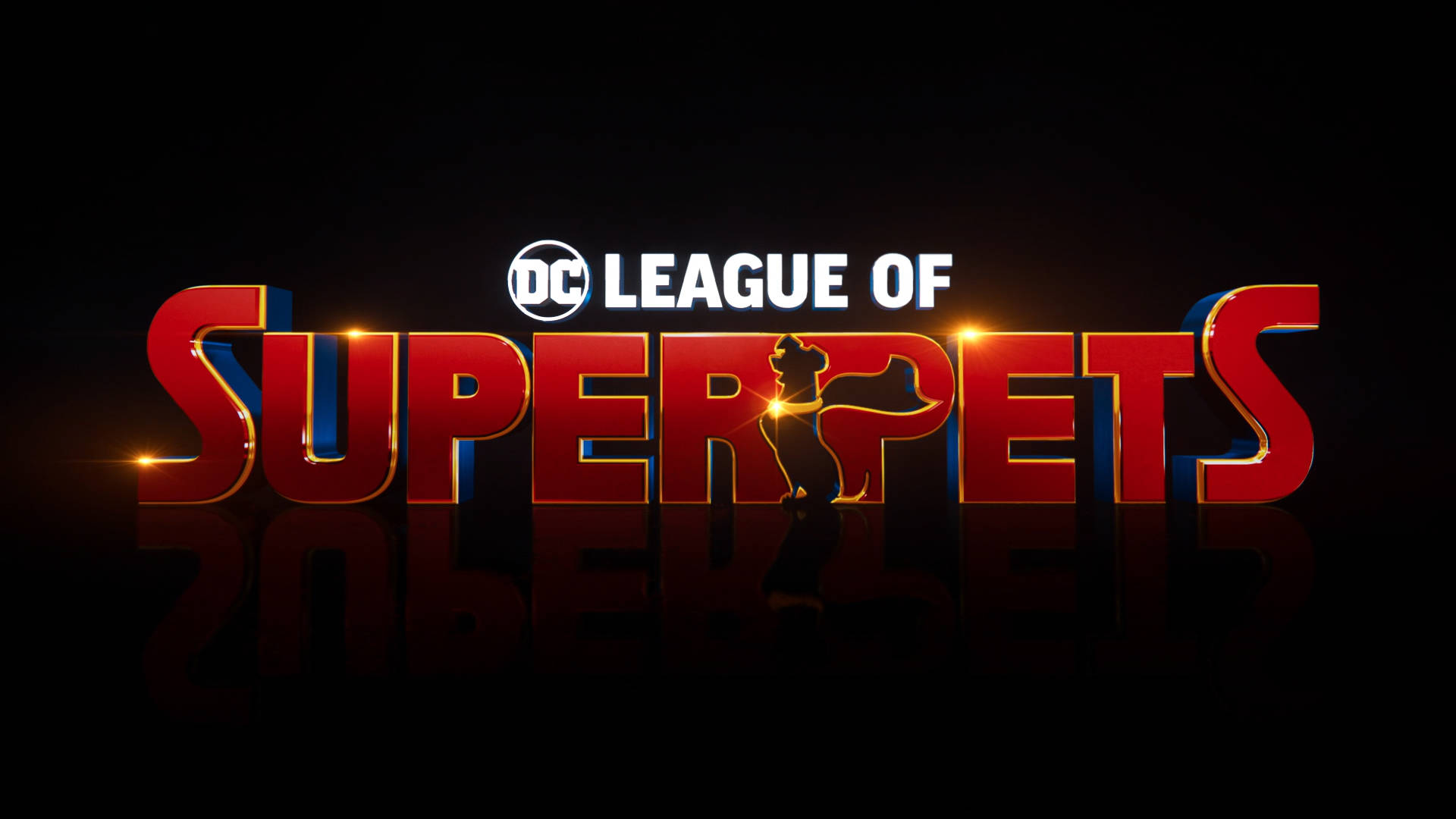 Dc League Of Super Pets Title Logo
