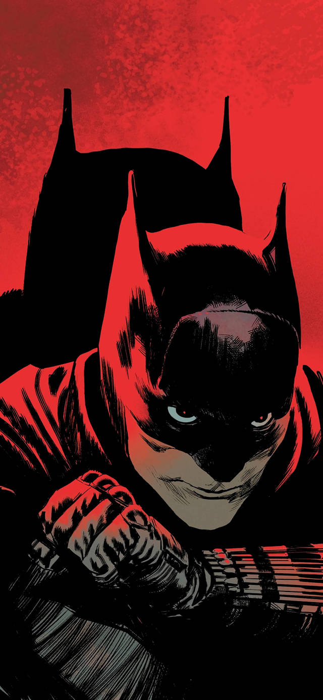 Retratode Batman, El Superhéroe De Los Cómics De Dc. Fondo de pantalla
