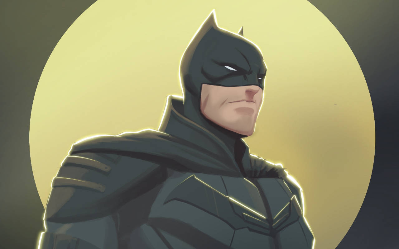 Download Dc Superhero Batman Vector Drawing Wallpaper 