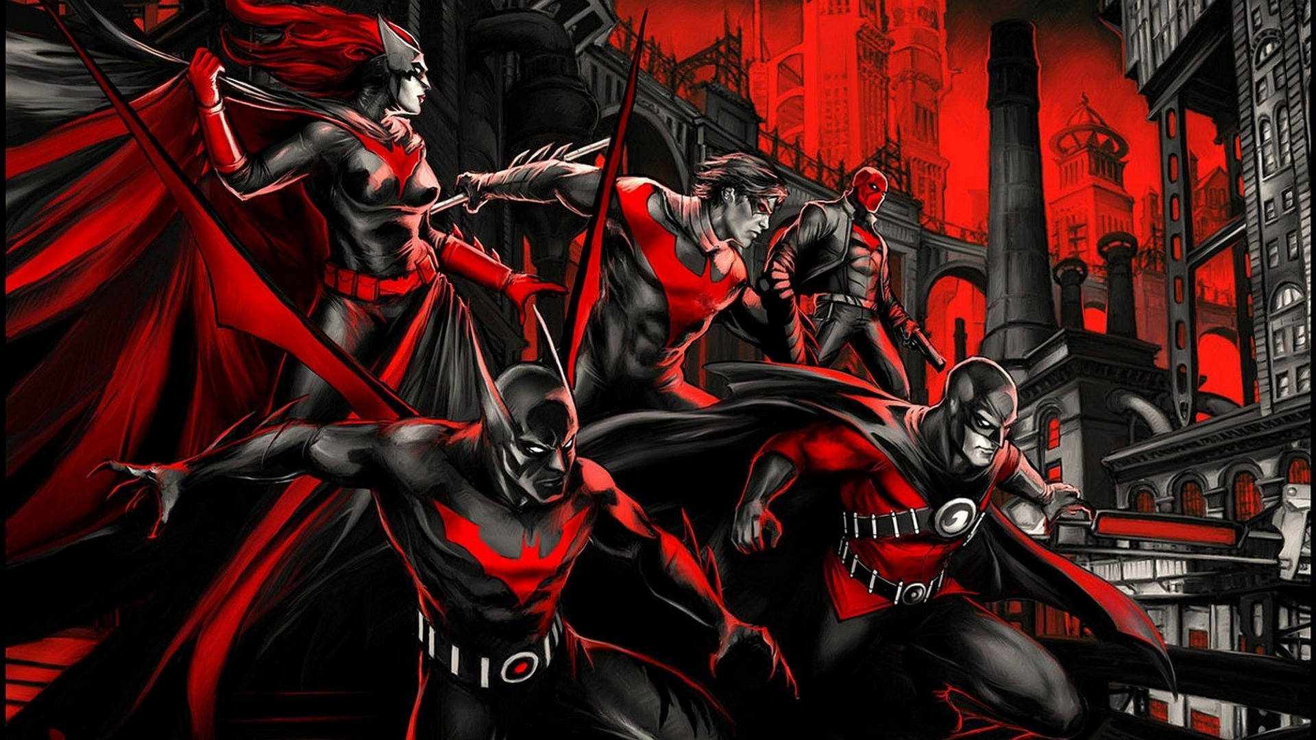 Dc Superhero Universe Batman Family Background