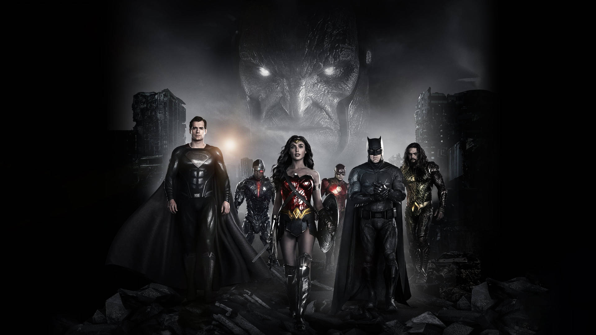DC Superheroes Justice League Film Wallpaper