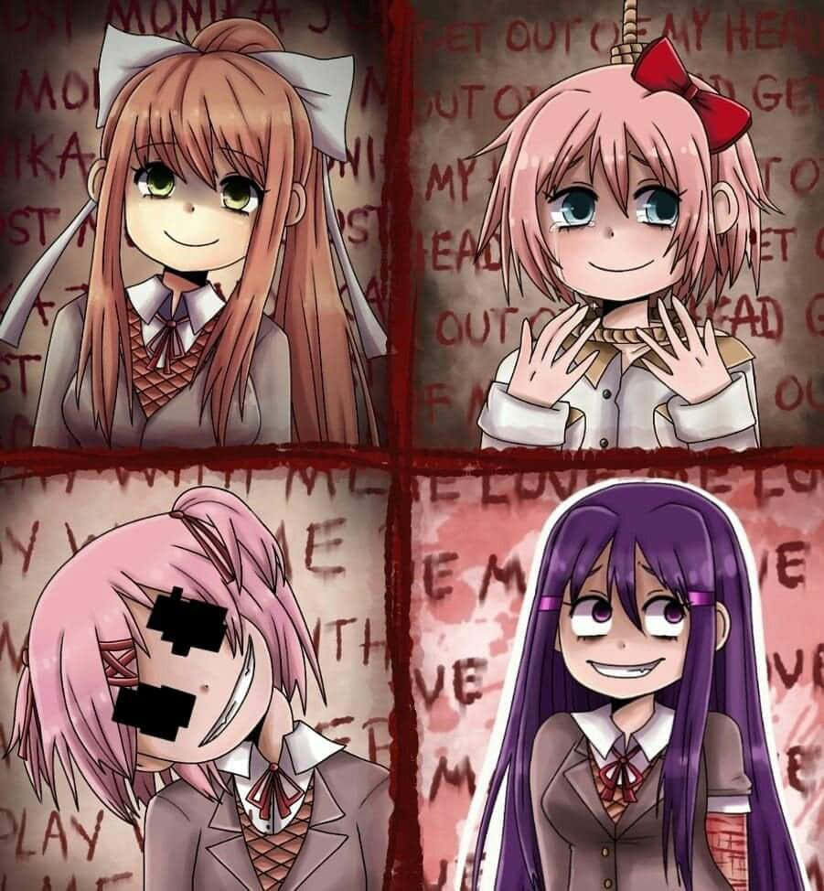 Sötkärlekscollage Ddlc - (note: This Sentence Might Be Better Translated As 