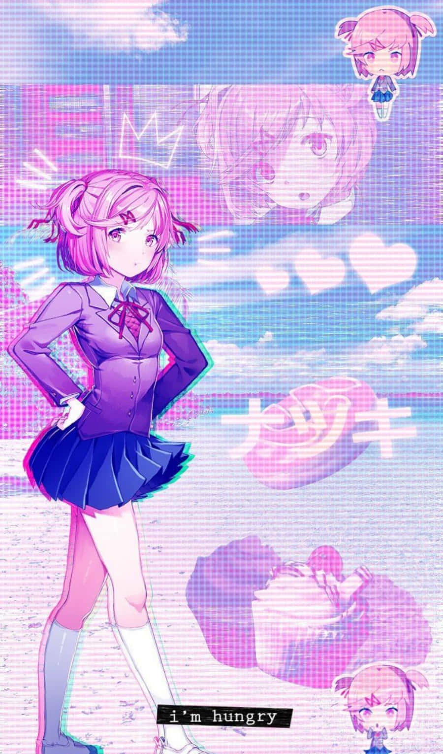 Ddlcsexig Anime Rosa Wallpaper