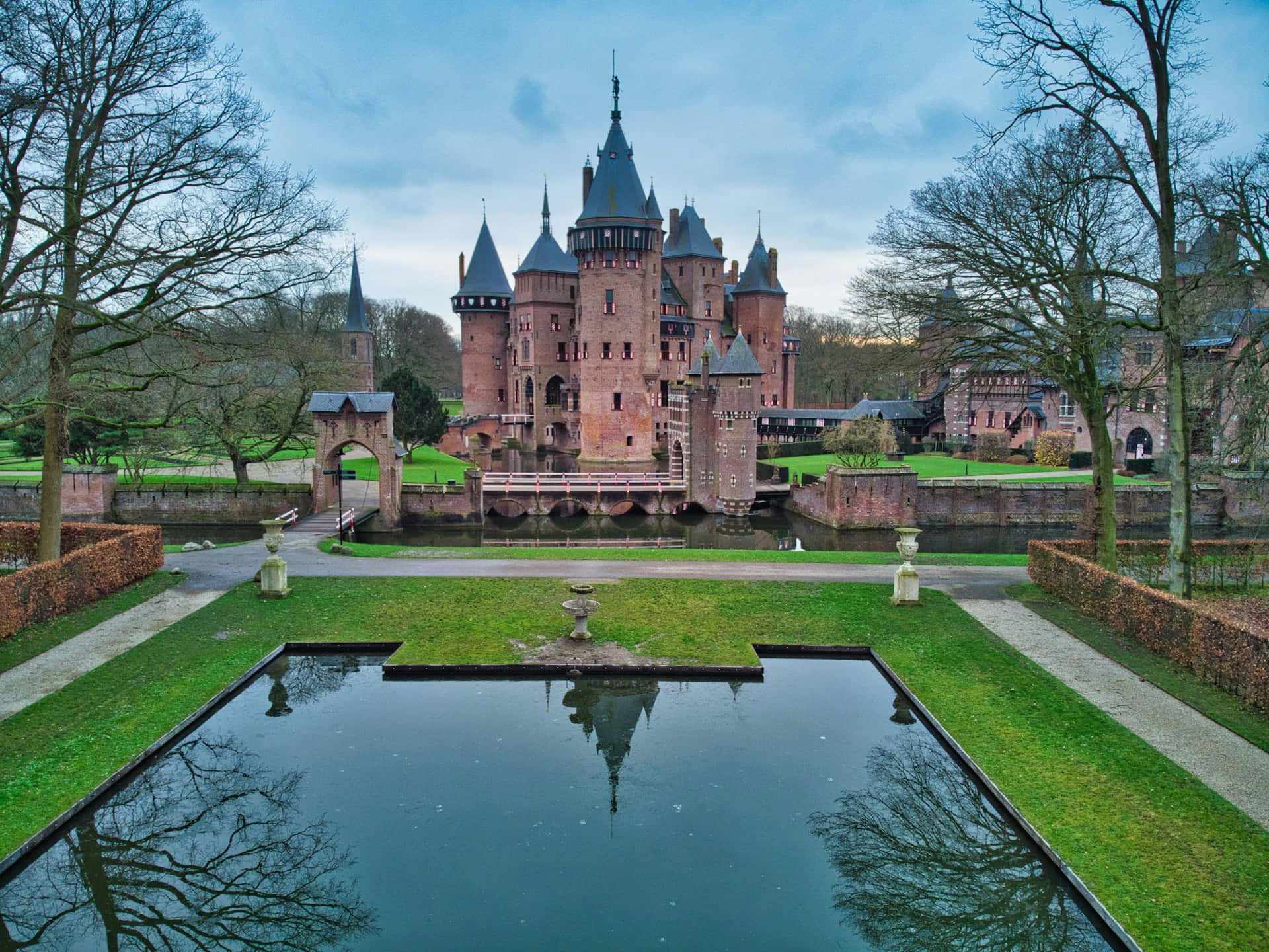 De Haar Castle Utrecht Netherlands Wallpaper
