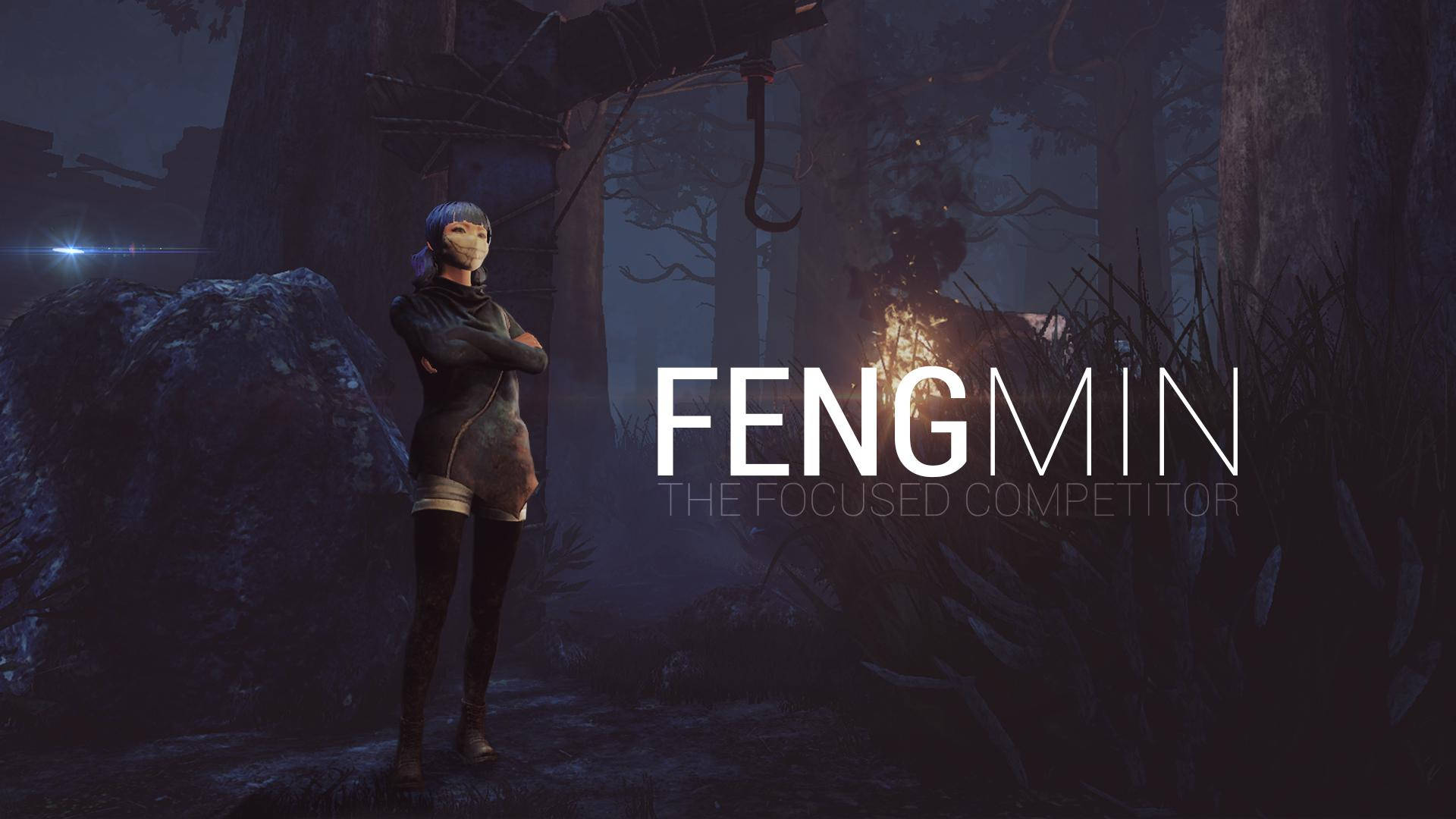 Join Feng Min in her thrilling fight against terror in Dead by Daylight Wallpaper