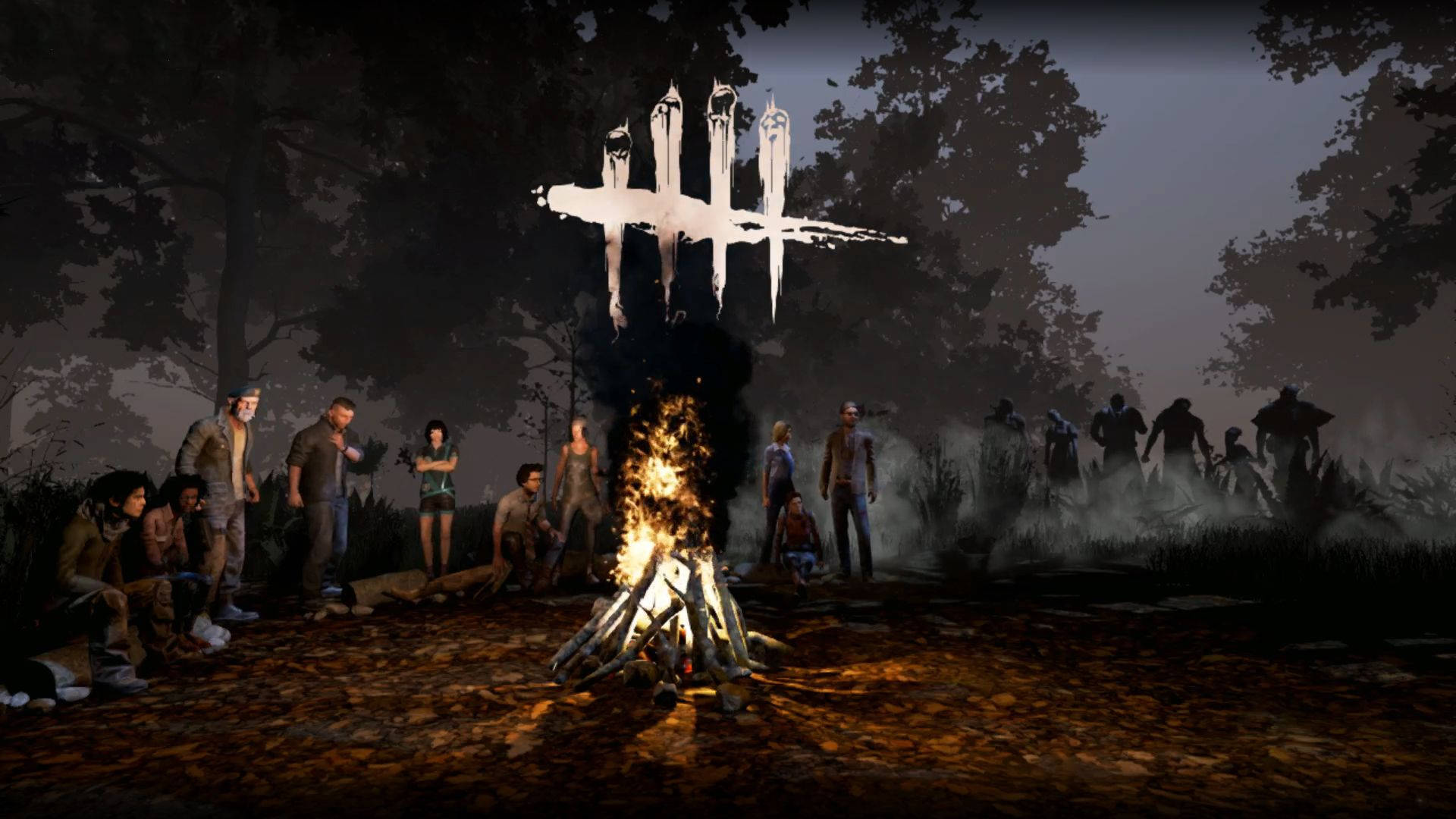 Find solace in the Survivors’ campfire in Dead By Daylight. Wallpaper