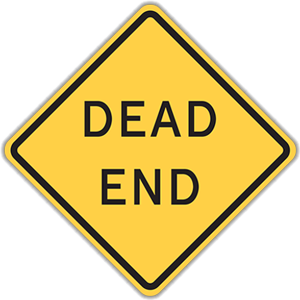 Dead End Street Sign PNG