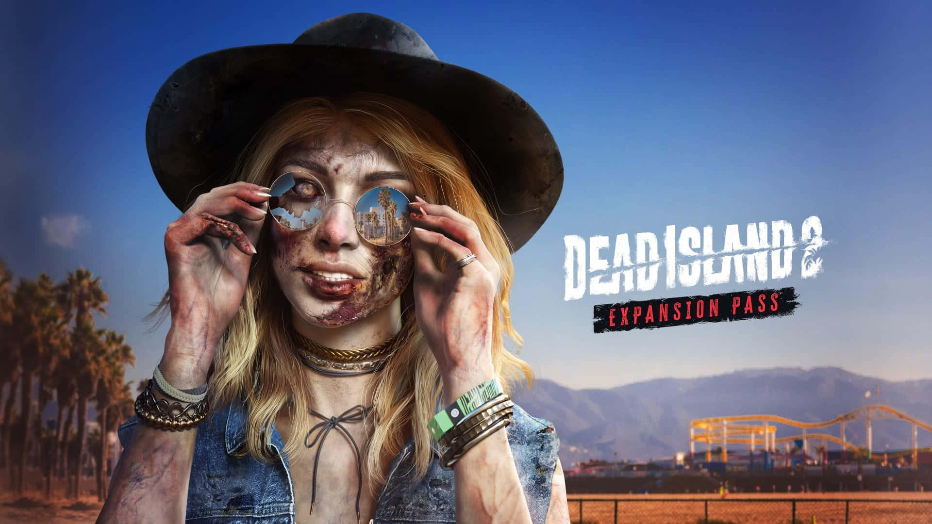 Dead Island2 Zombie Promotion Wallpaper