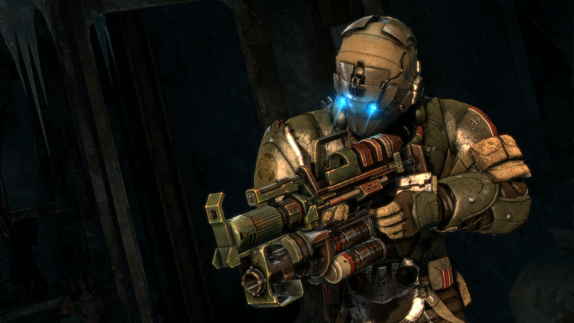 Dead Space Holding Weapons 4k Wallpaper