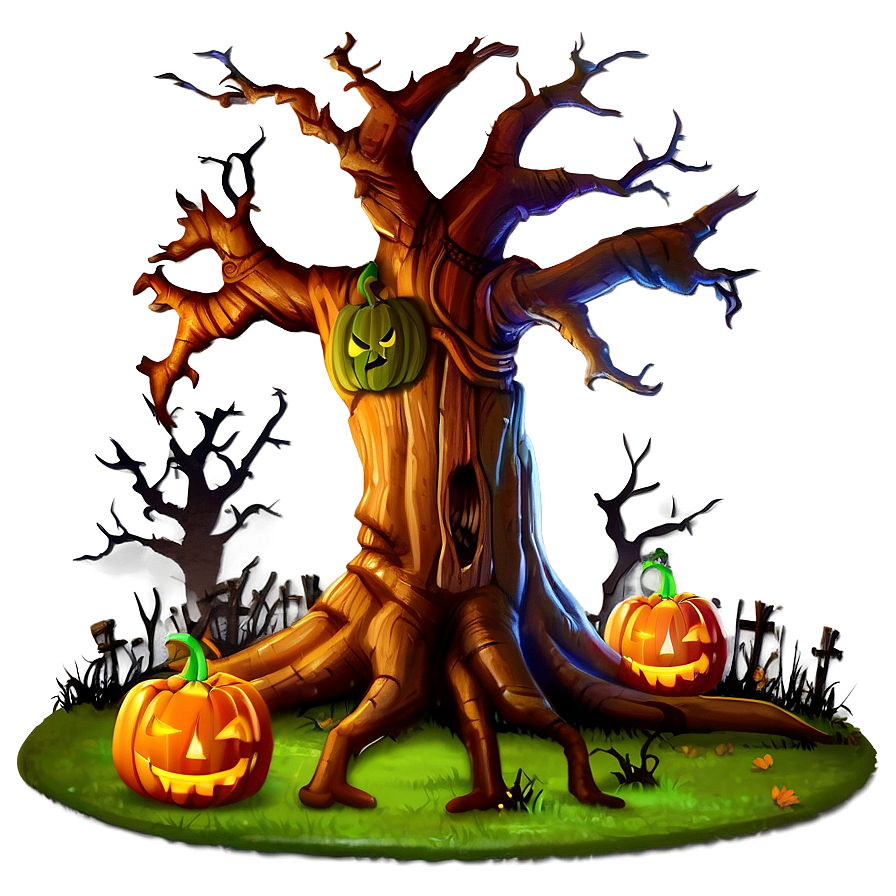 Dead Tree Halloween Png Brf PNG