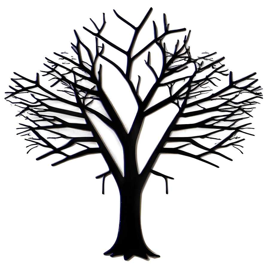 Dead Tree Outline Png 83 PNG