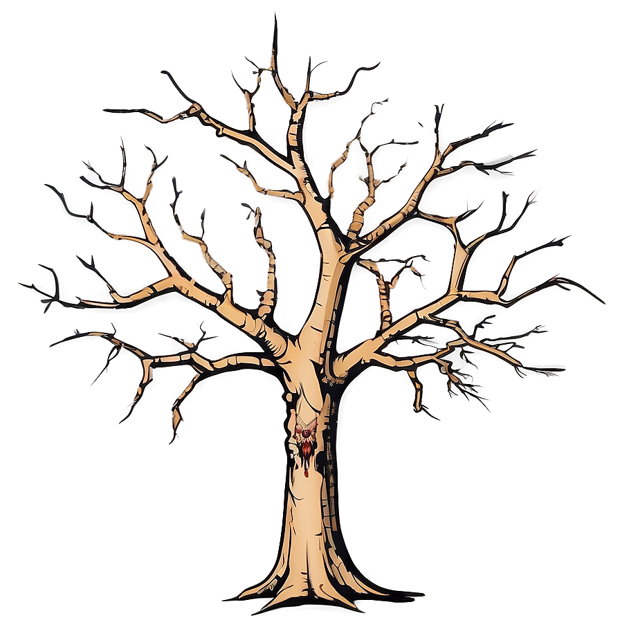 Dead Tree Tattoo Design Png Cus PNG