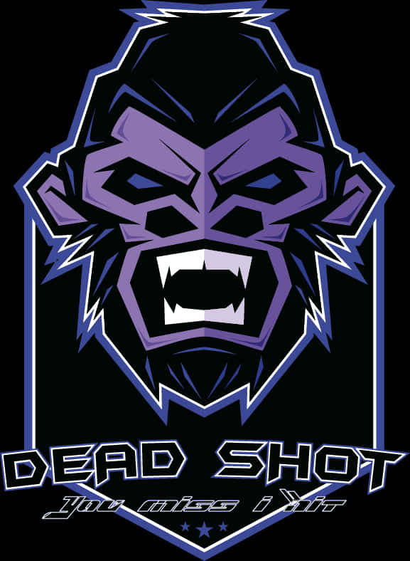 Dead_ Shot_ Gamer_ Logo PNG