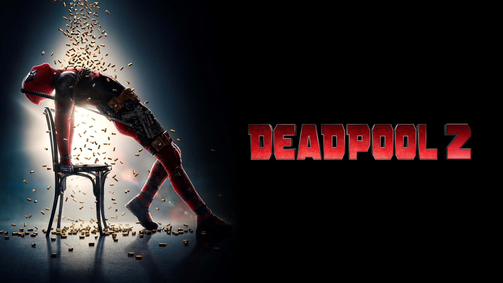 Deadpooly Cable En Acción Durante Deadpool 2. Fondo de pantalla