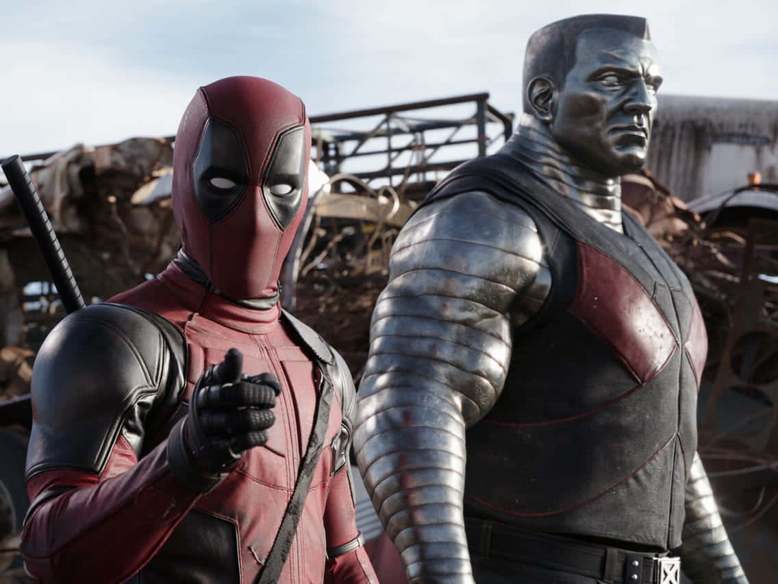 Deadpool and Colossus: Unlikely Heroes Wallpaper