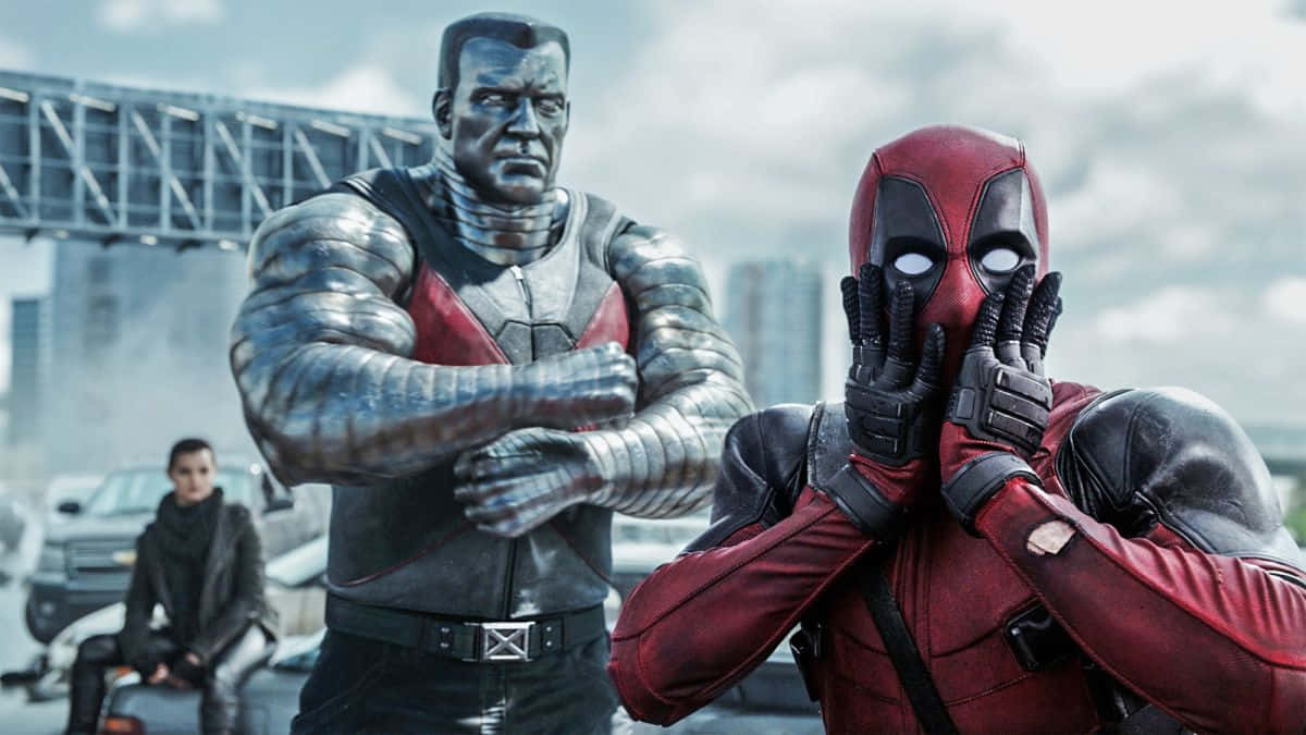 Deadpool and Colossus: Unlikely Heroes Wallpaper