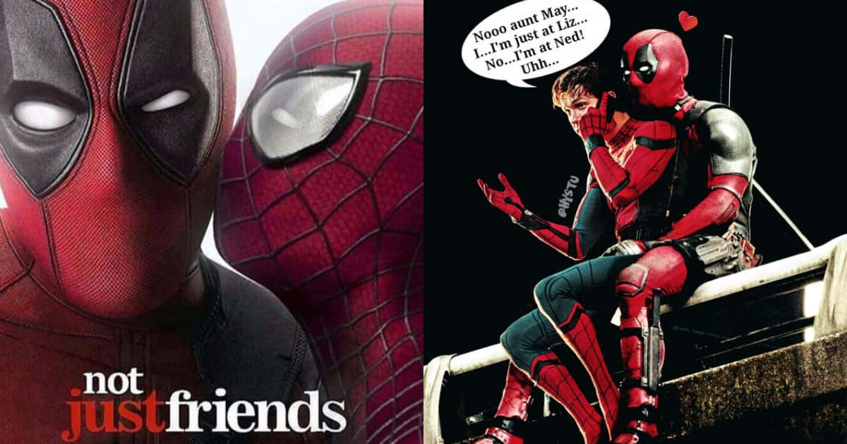 ¡deadpooly Spiderman: ¡la Mejor Combinación En Marvel! Fondo de pantalla