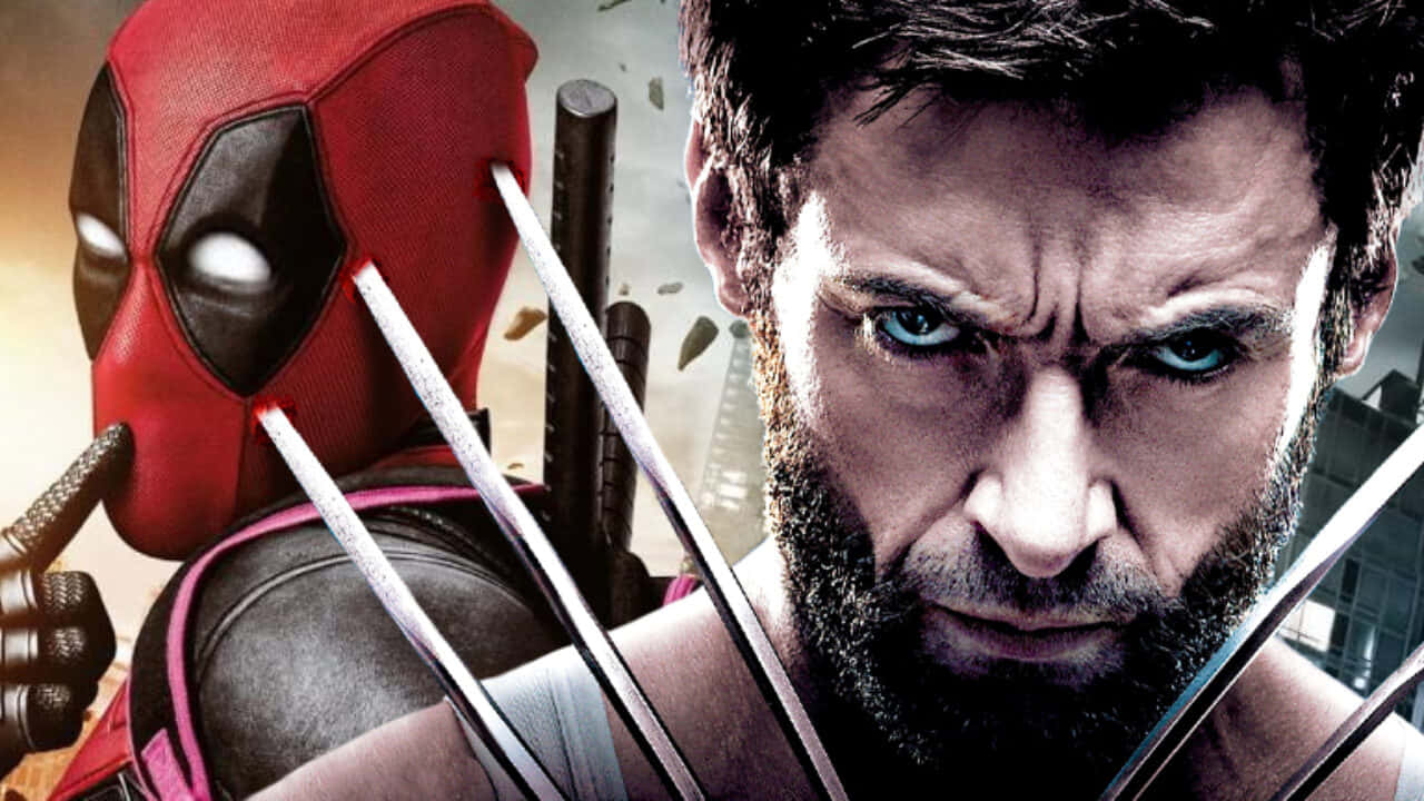 Download Deadpool and Wolverine: Unstoppable Duo Wallpaper | Wallpapers.com