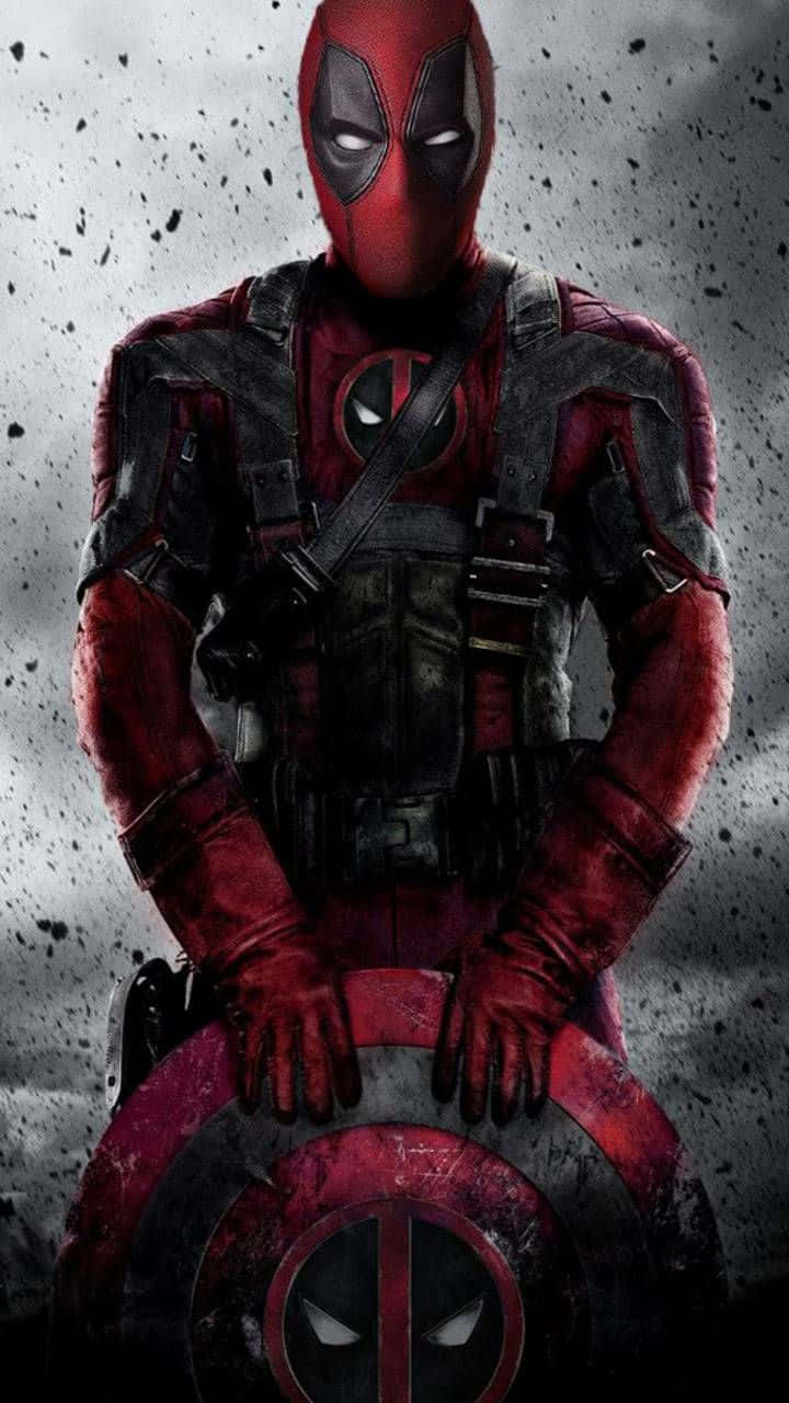 Seni Deadpool Yang Dinamis Wallpaper