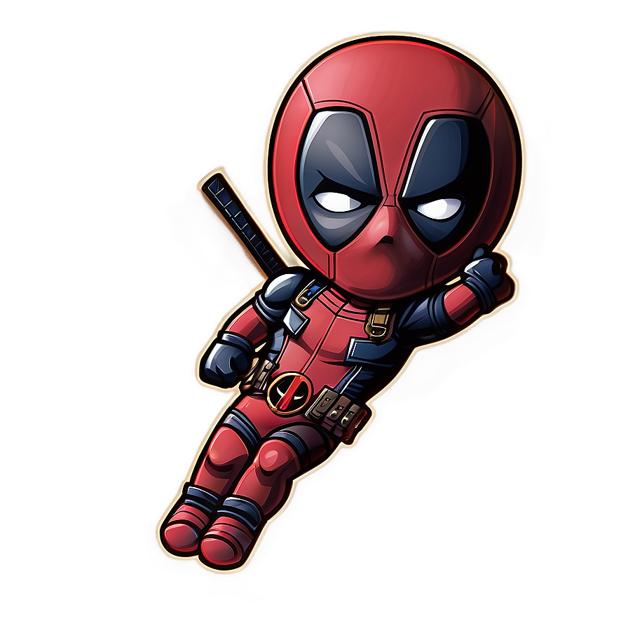 Deadpool Chibi Art Png 05212024 PNG