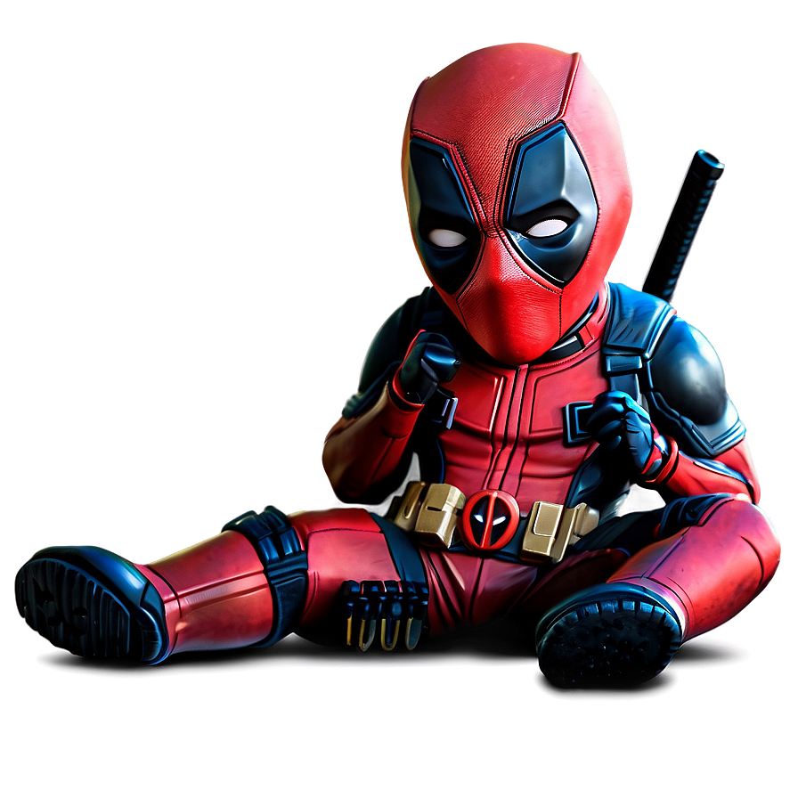 Deadpool Chibi Art Png Rol68 PNG