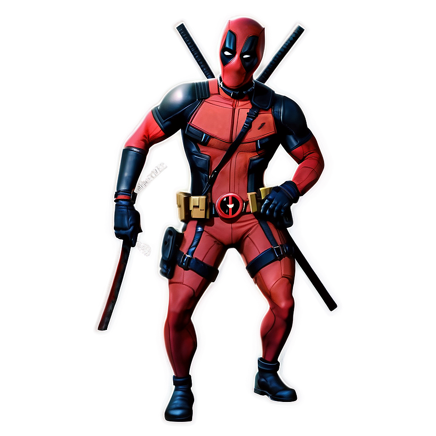 Deadpool Cool Pose Png 15 PNG