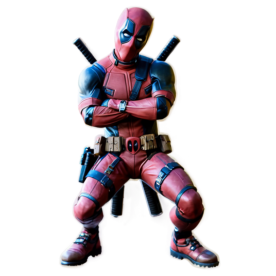 Deadpool Cool Pose Png Psq PNG