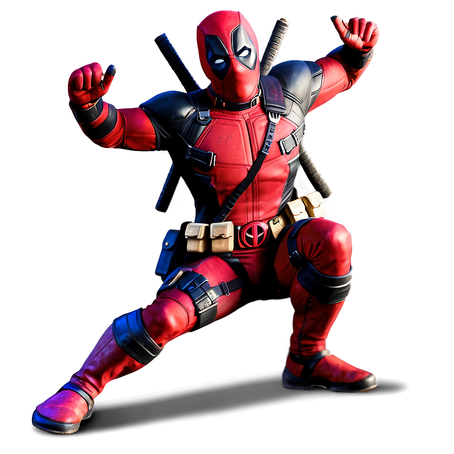 Download Deadpool Funky Dance Move Png Ybm | Wallpapers.com