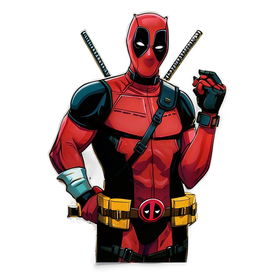 Deadpool Hipster Variation Png Qde PNG