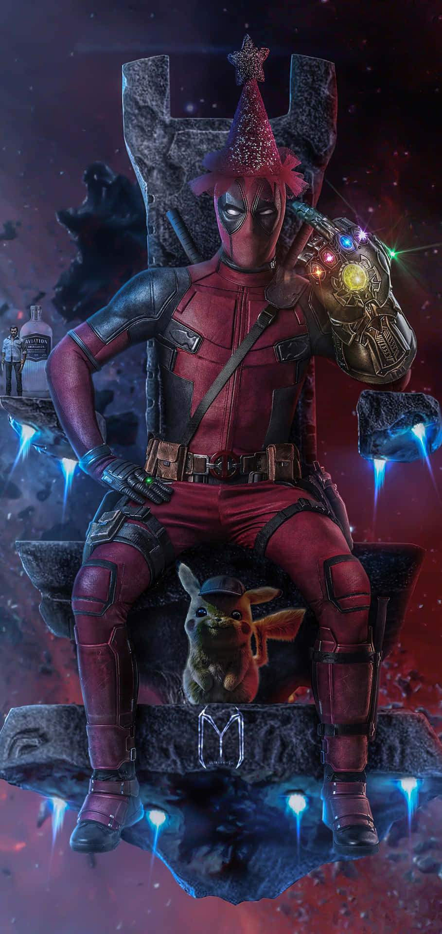 Get Your Own Deadpool iPhone; Spice Up Your Conversation Wallpaper