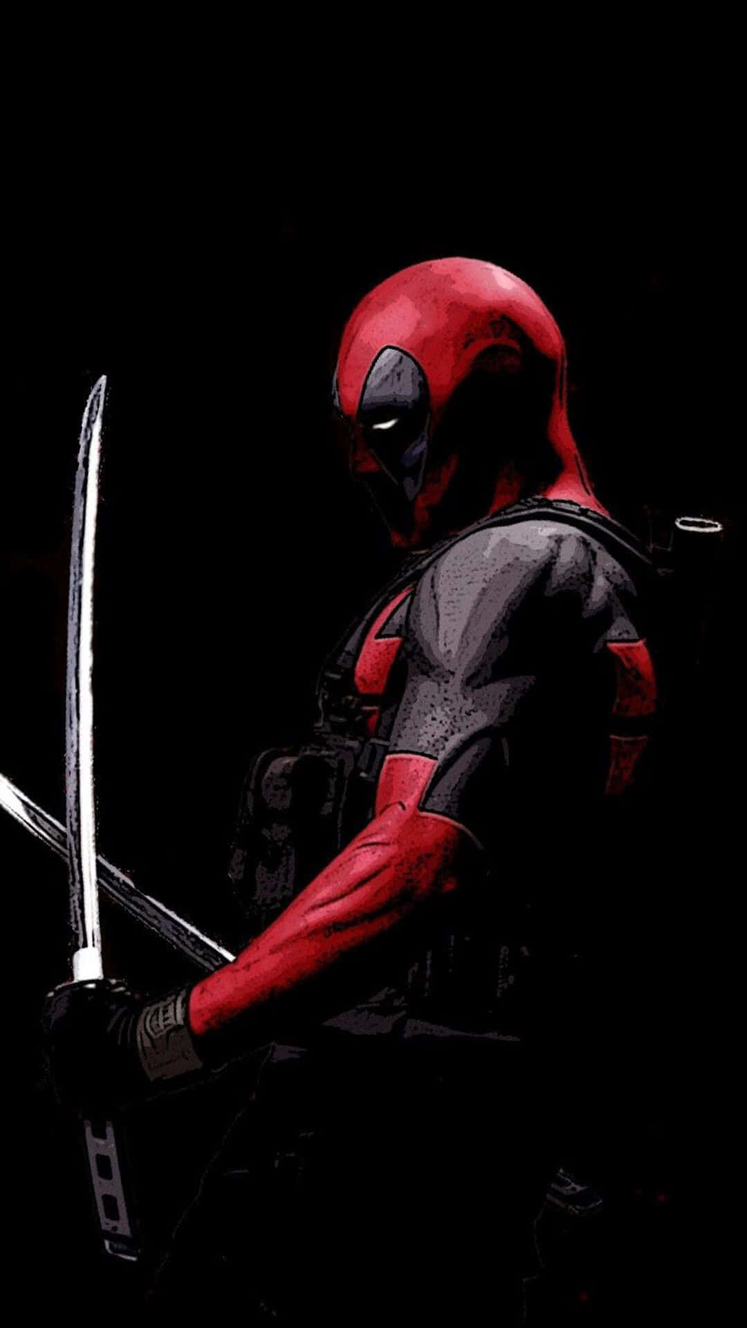 Bring Deadpool to life on your iPhone! Wallpaper