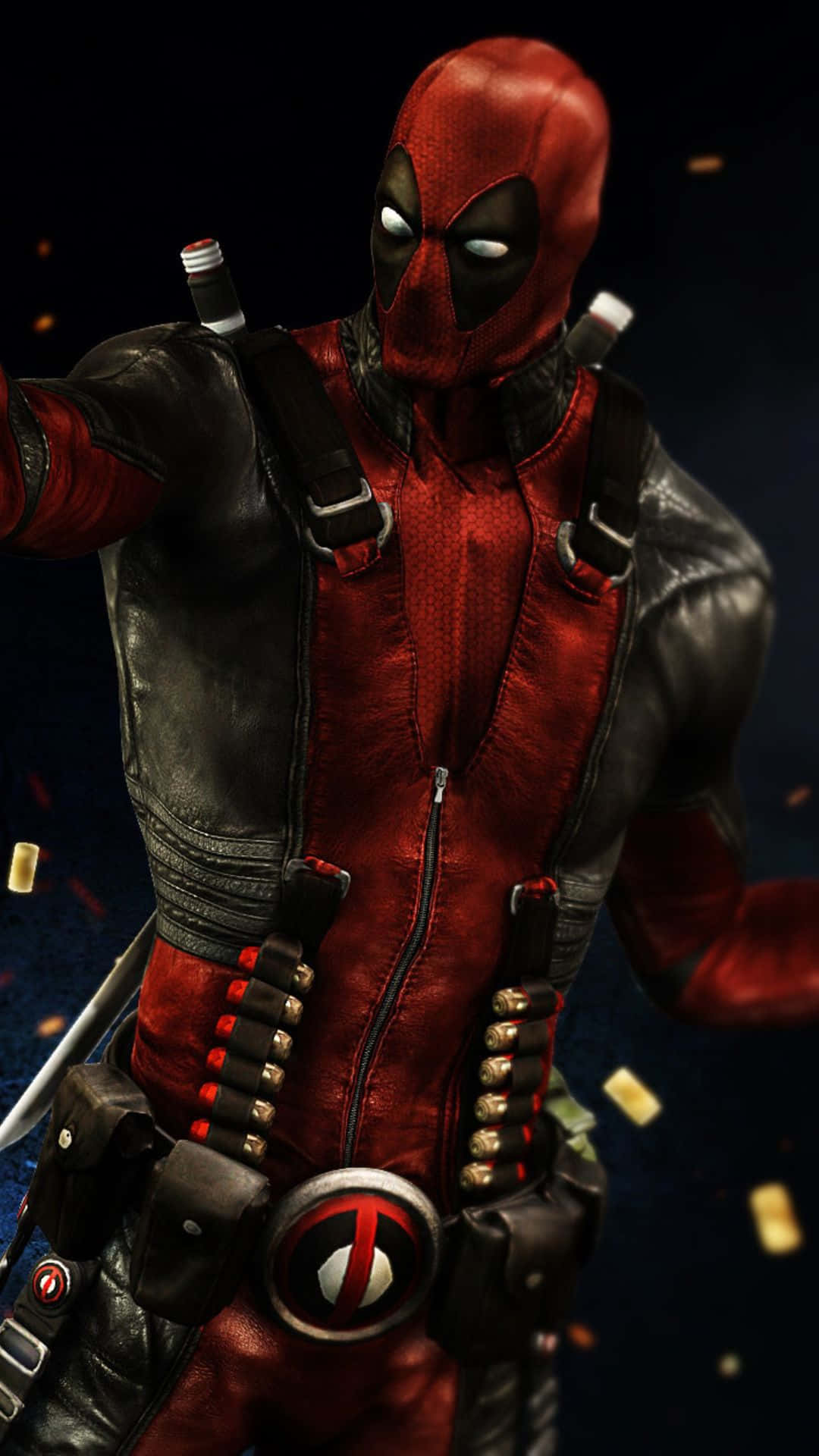 Let Deadpool take your iPhone experience to the next level! Wallpaper
